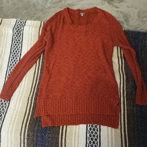 Red sweater
